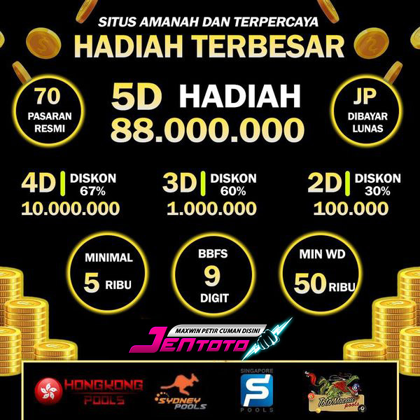 Minimal Betting Togel Terendah Hanya di Situs Jentoto