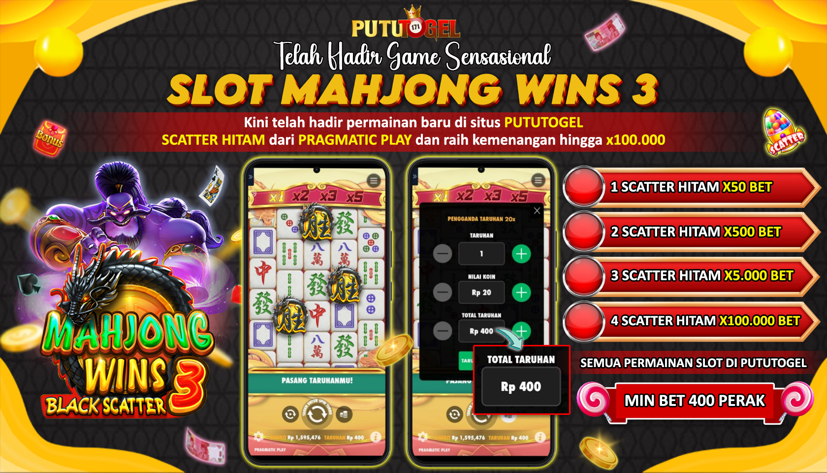 pututogel: Treasure Horse Fortune Ways Biggest Profit Slot